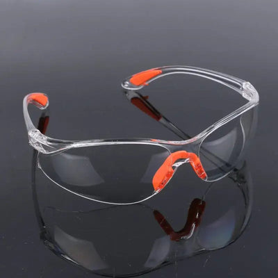 Lab Work Safety Eye Protective Glasses PC Material Anti Impact Wind Dust Proof Goggles Safety Riding Clear Glasses - Ma boutique